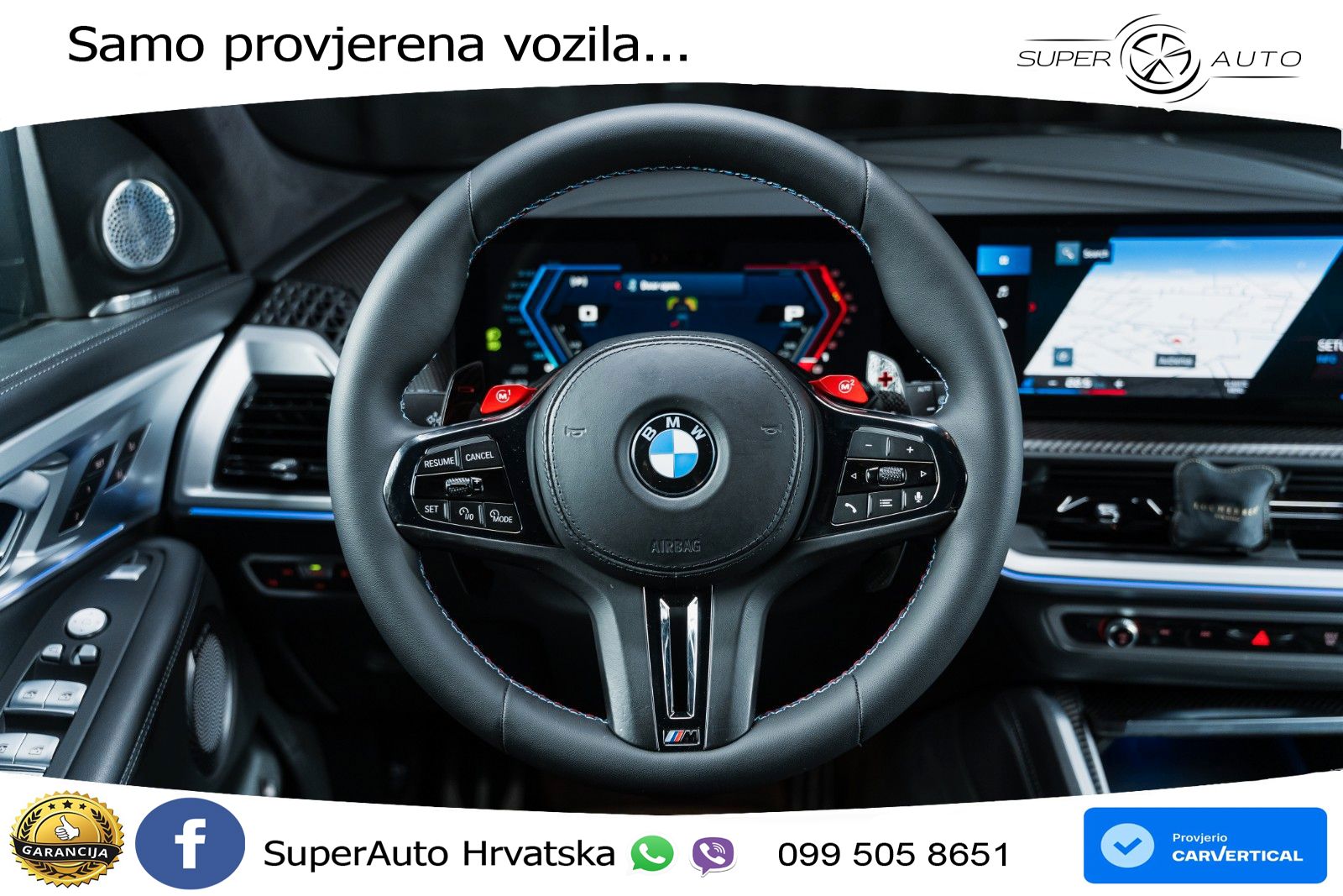 BMW XM 4.4 V8 (653 KS) xDrive Steptronic LED+GR SJED+ACC
