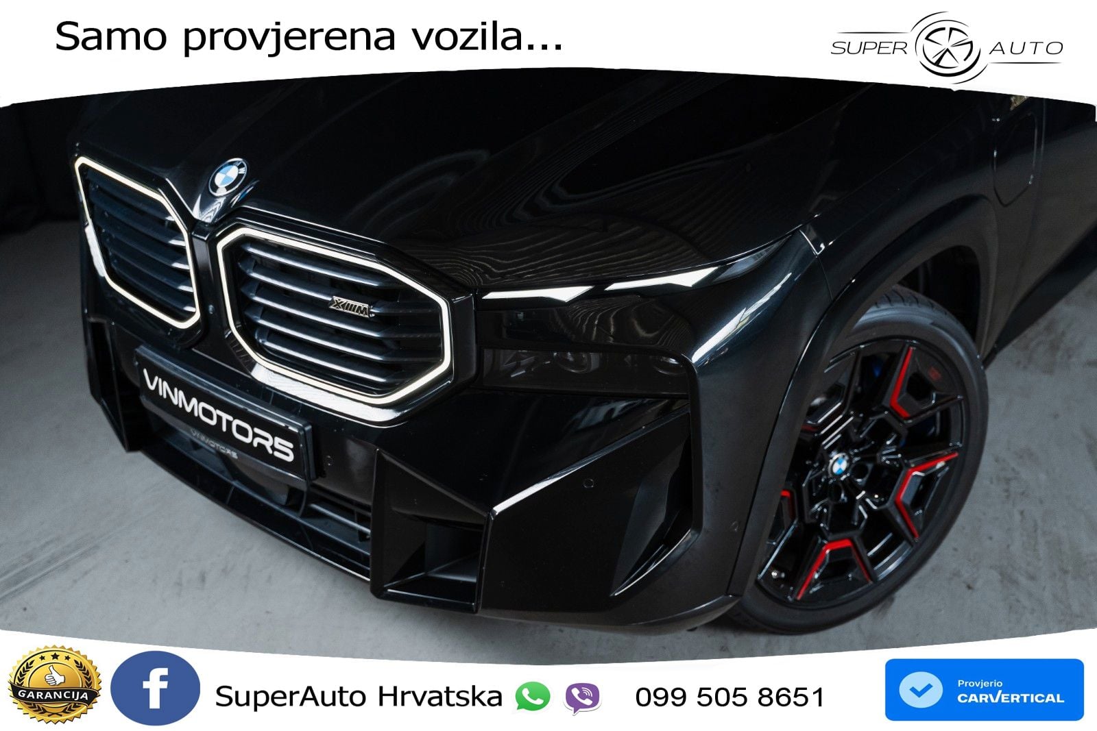 BMW XM 4.4 V8 (653 KS) xDrive Steptronic LED+GR SJED+ACC