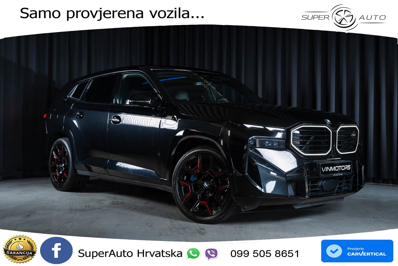 BMW XM 4.4 V8 (653 KS) xDrive Steptronic LED+GR SJED+ACC