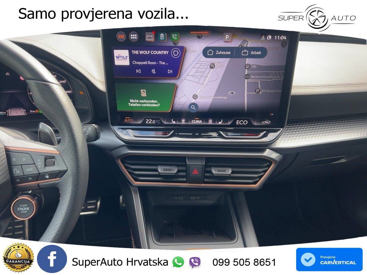Cupra Formentor 1.5 TSI (204 KS) e-Hybrid DSG LED+GR SJED+ACC