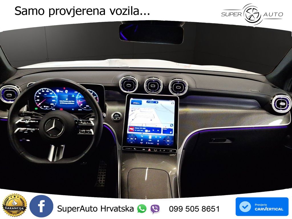 Mercedes GLC Coupe 200 (204 KS) 4MATIC 9G-TRONIC AMG ACC+GR SJED+360+PANO