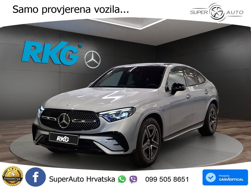 Mercedes GLC Coupe 200 (204 KS) 4MATIC 9G-TRONIC AMG ACC+GR SJED+360+PANO