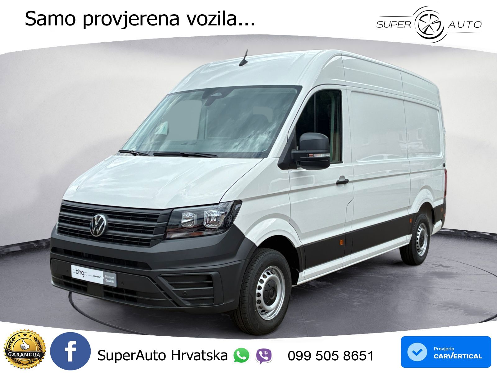 Volkswagen Crafter 35 Kasten 2,0 l Frontantr ieb 8-Gang Aut 140 KS