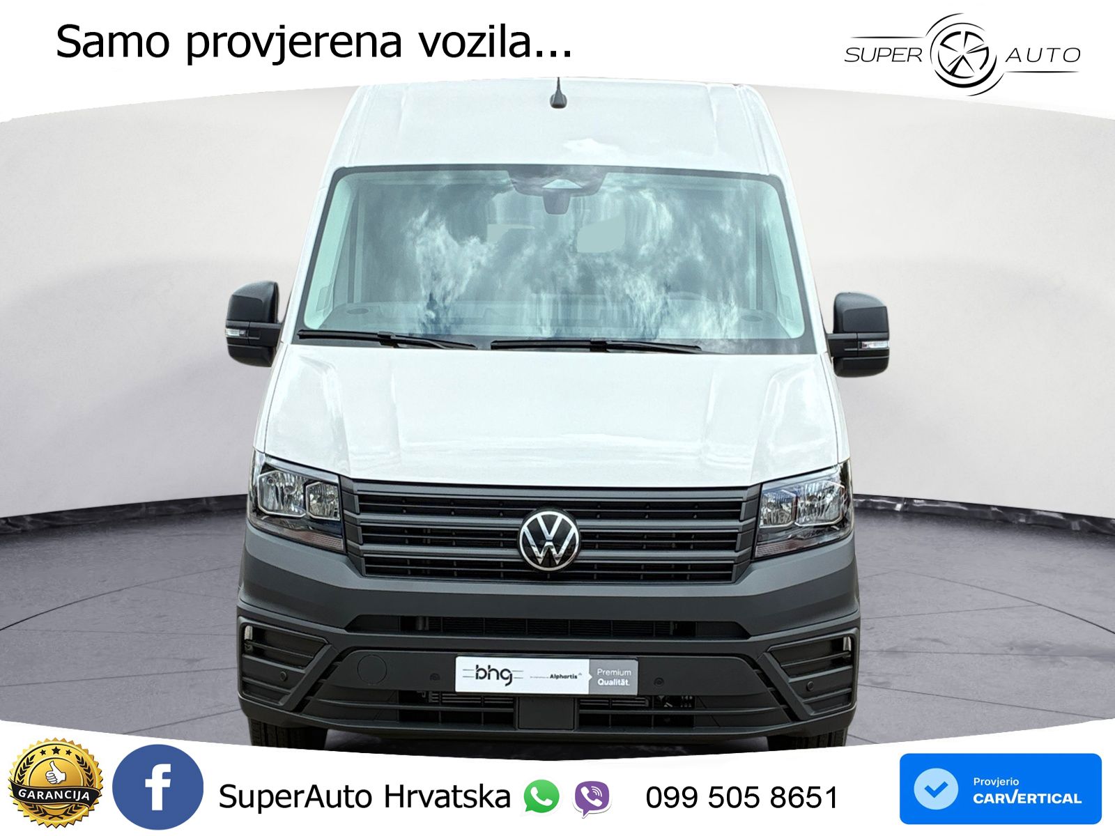 Volkswagen Crafter 35 Kasten 2,0 l Frontantr ieb 8-Gang Aut 140 KS