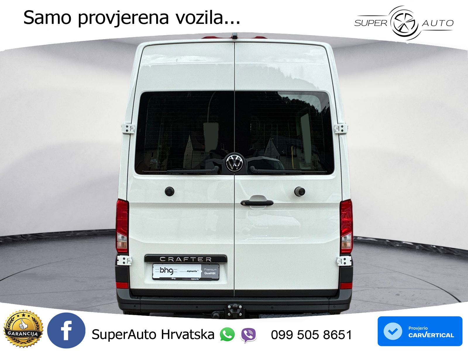 Volkswagen Crafter 35 Kasten 2,0 l Frontantr ieb 8-Gang Aut 140 KS