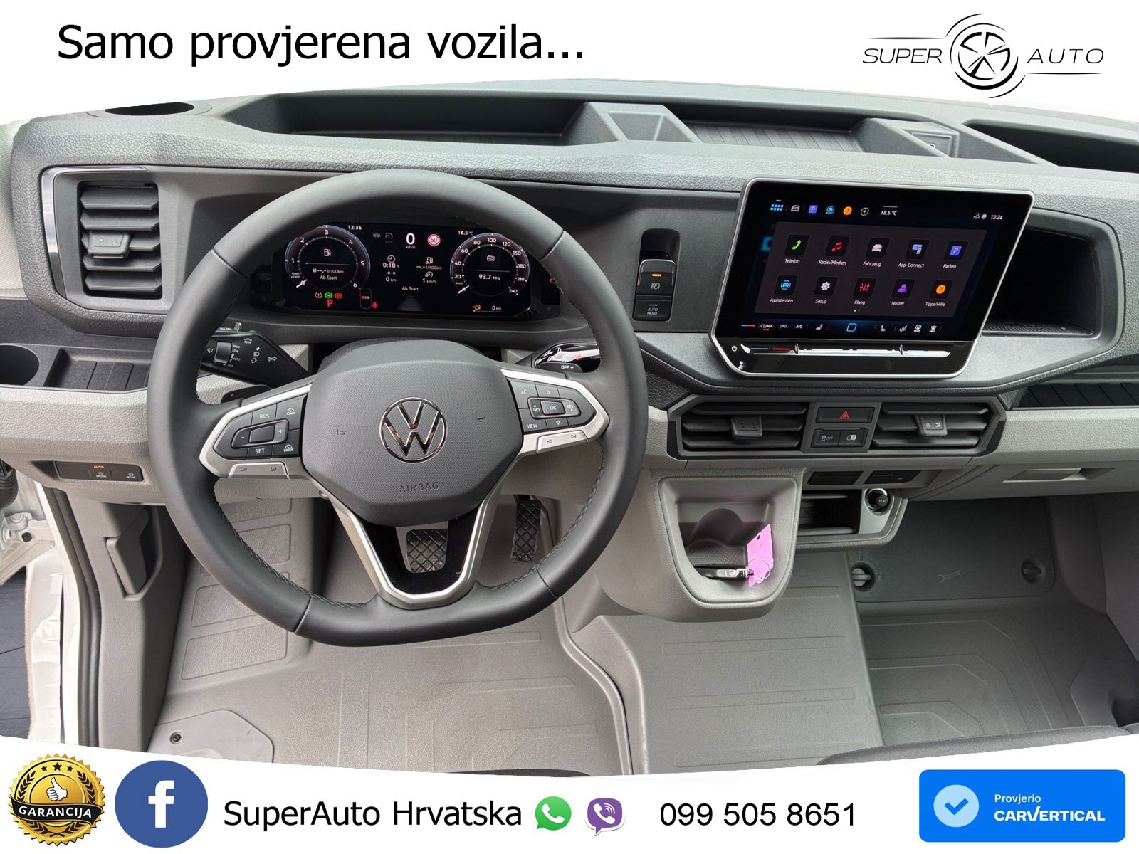 Volkswagen Crafter 35 Kasten 2,0 l Frontantr ieb 8-Gang Aut 140 KS