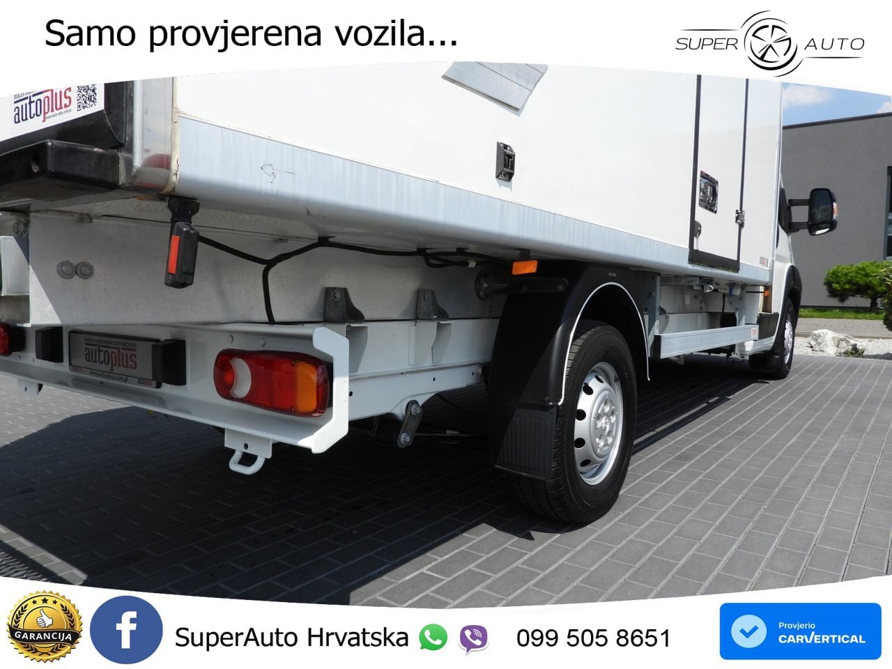 Peugeot BOXER KÜHLKOFFER 0C 8 PALETTEN TEMPOMAT LED 165 KS