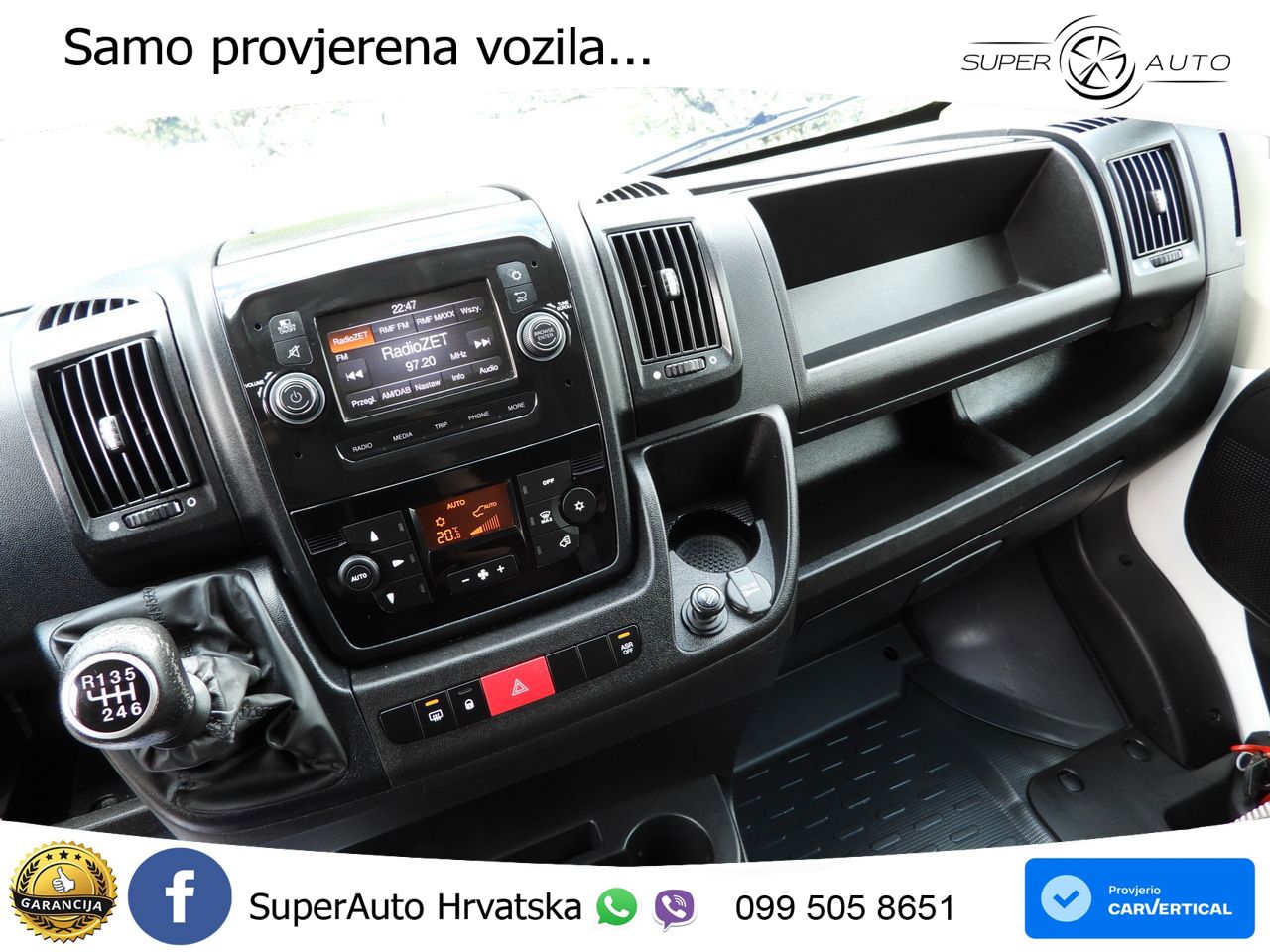 Peugeot BOXER KÜHLKOFFER 0C 8 PALETTEN TEMPOMAT LED 165 KS