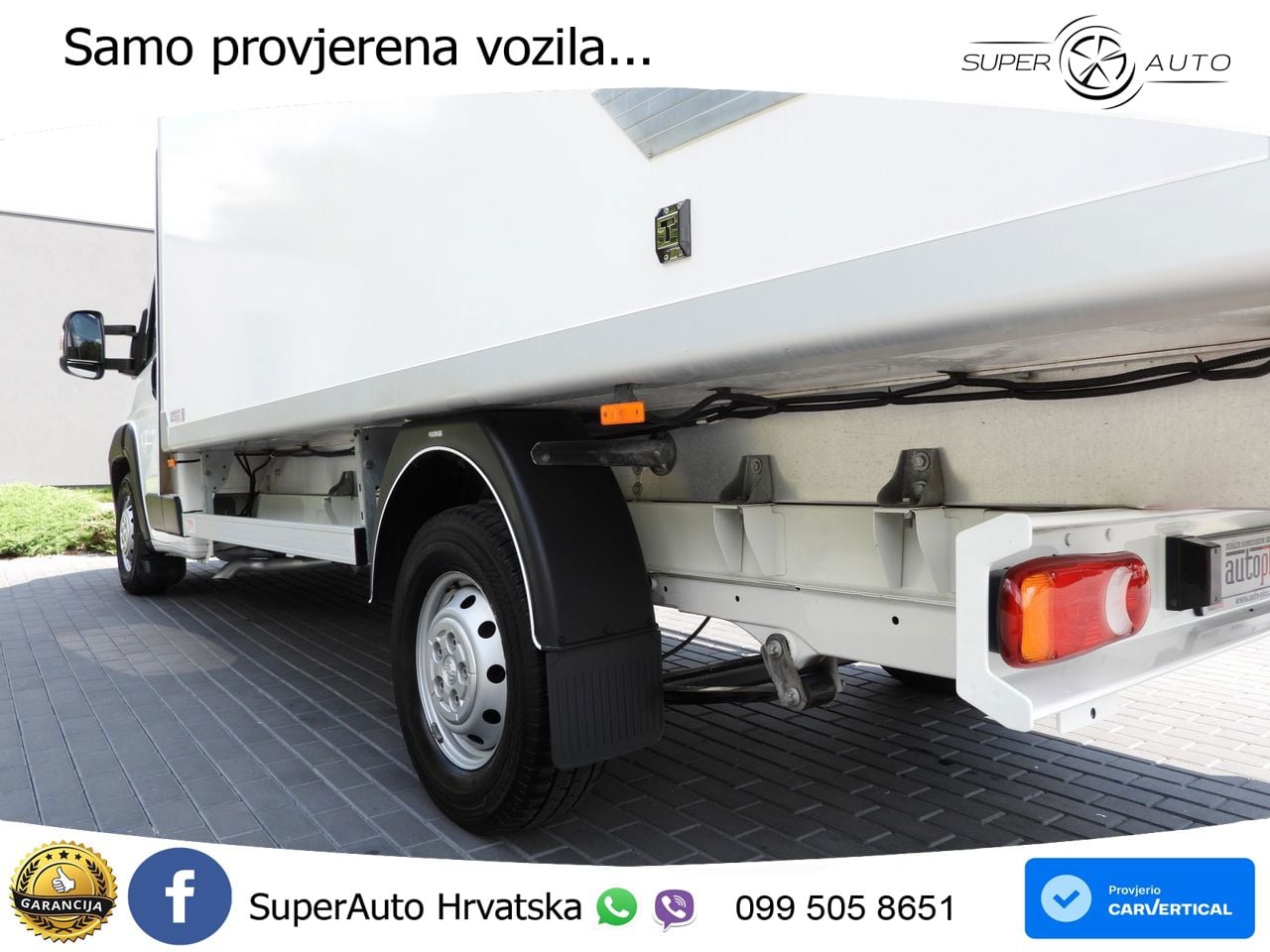 Peugeot BOXER KÜHLKOFFER 0C 8 PALETTEN TEMPOMAT LED 165 KS