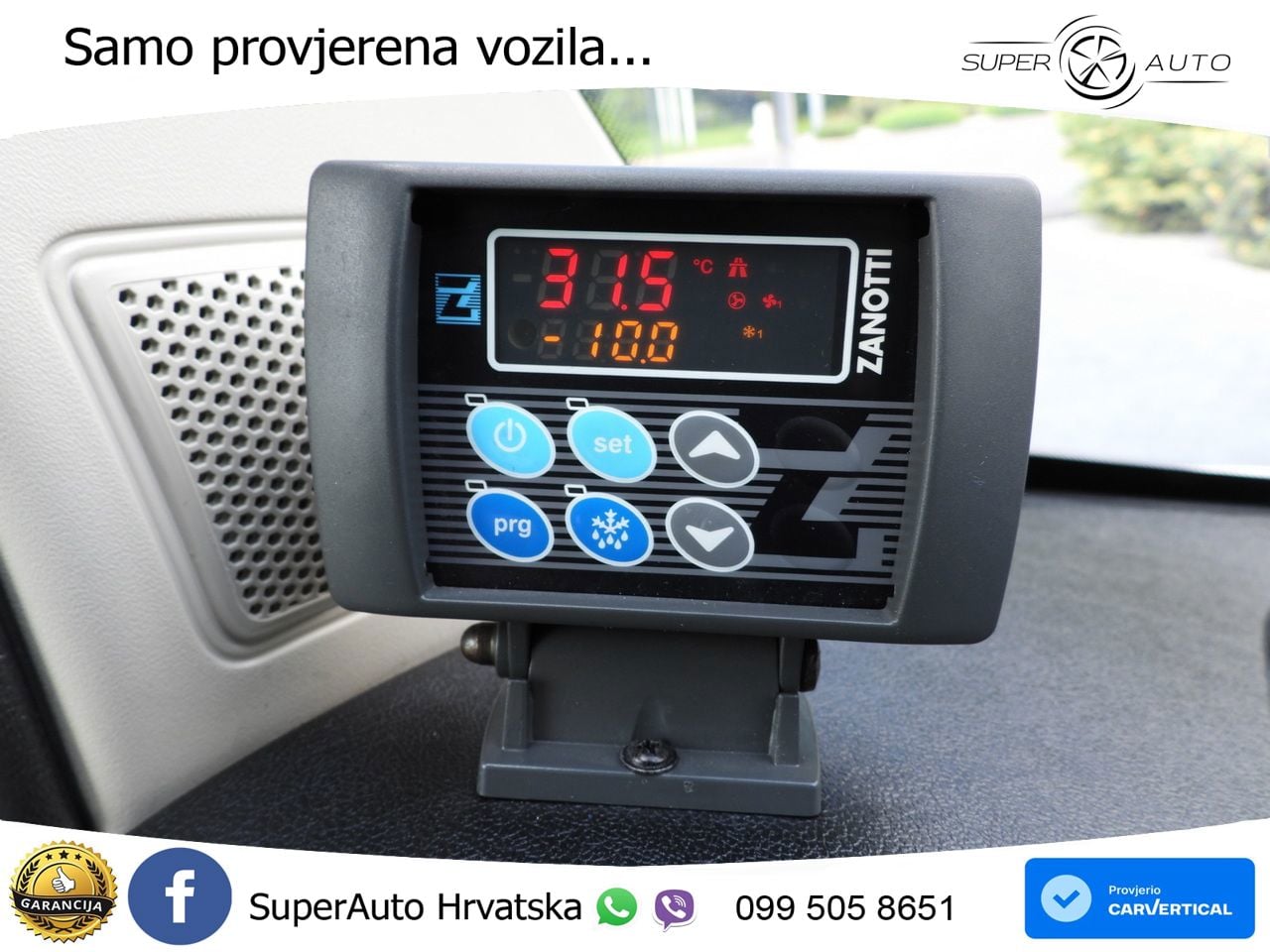 Peugeot BOXER KÜHLKOFFER 0C 8 PALETTEN TEMPOMAT LED 165 KS