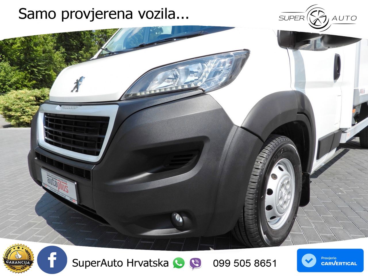 Peugeot BOXER KÜHLKOFFER 0C 8 PALETTEN TEMPOMAT LED 165 KS