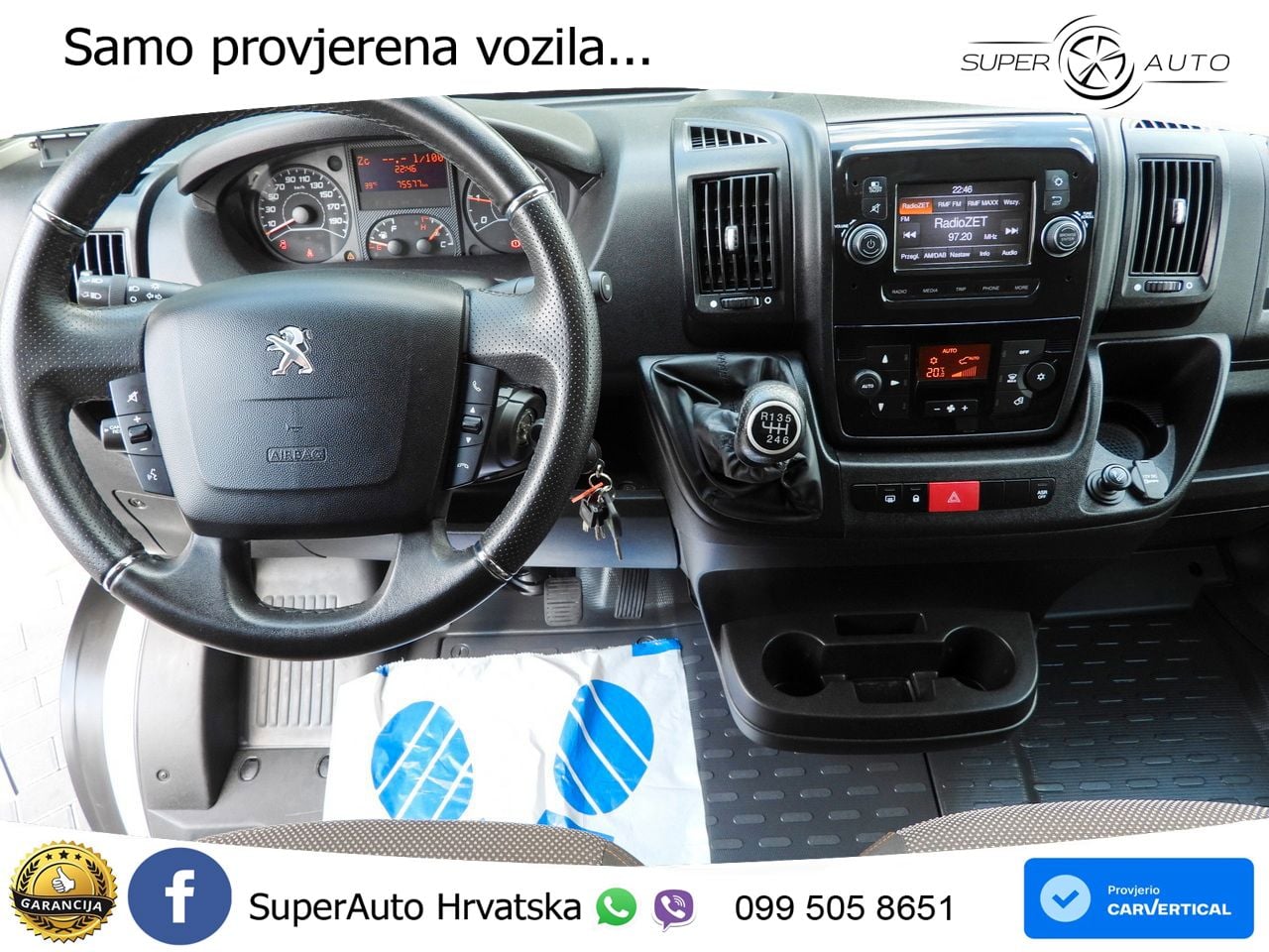 Peugeot BOXER KÜHLKOFFER 0C 8 PALETTEN TEMPOMAT LED 165 KS