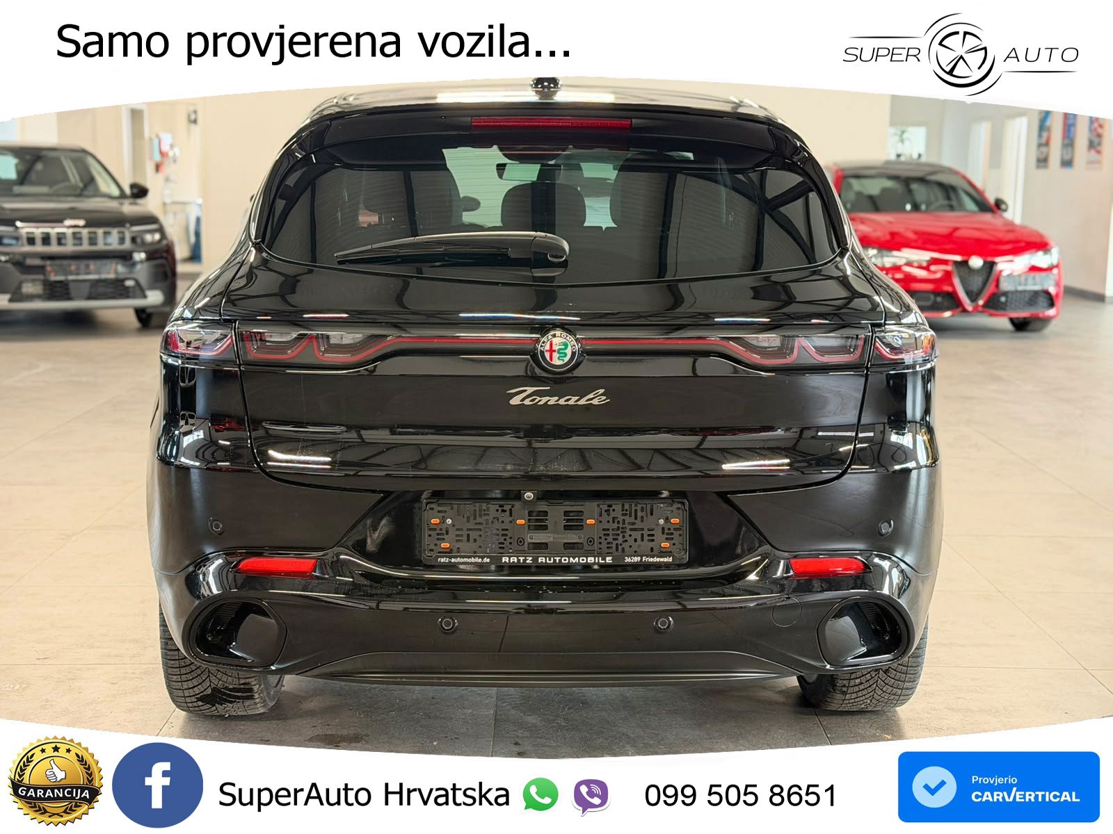 Alfa Romeo Tonale 1.5 VGT (160 KS) 48V-Hybrid TCT MATRIX+GR SJED+KAM