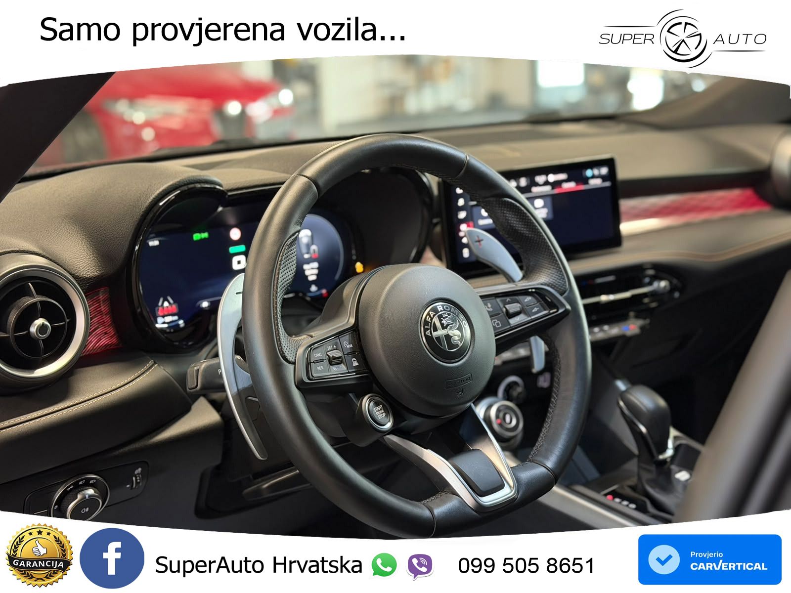 Alfa Romeo Tonale 1.5 VGT (160 KS) 48V-Hybrid TCT MATRIX+GR SJED+KAM