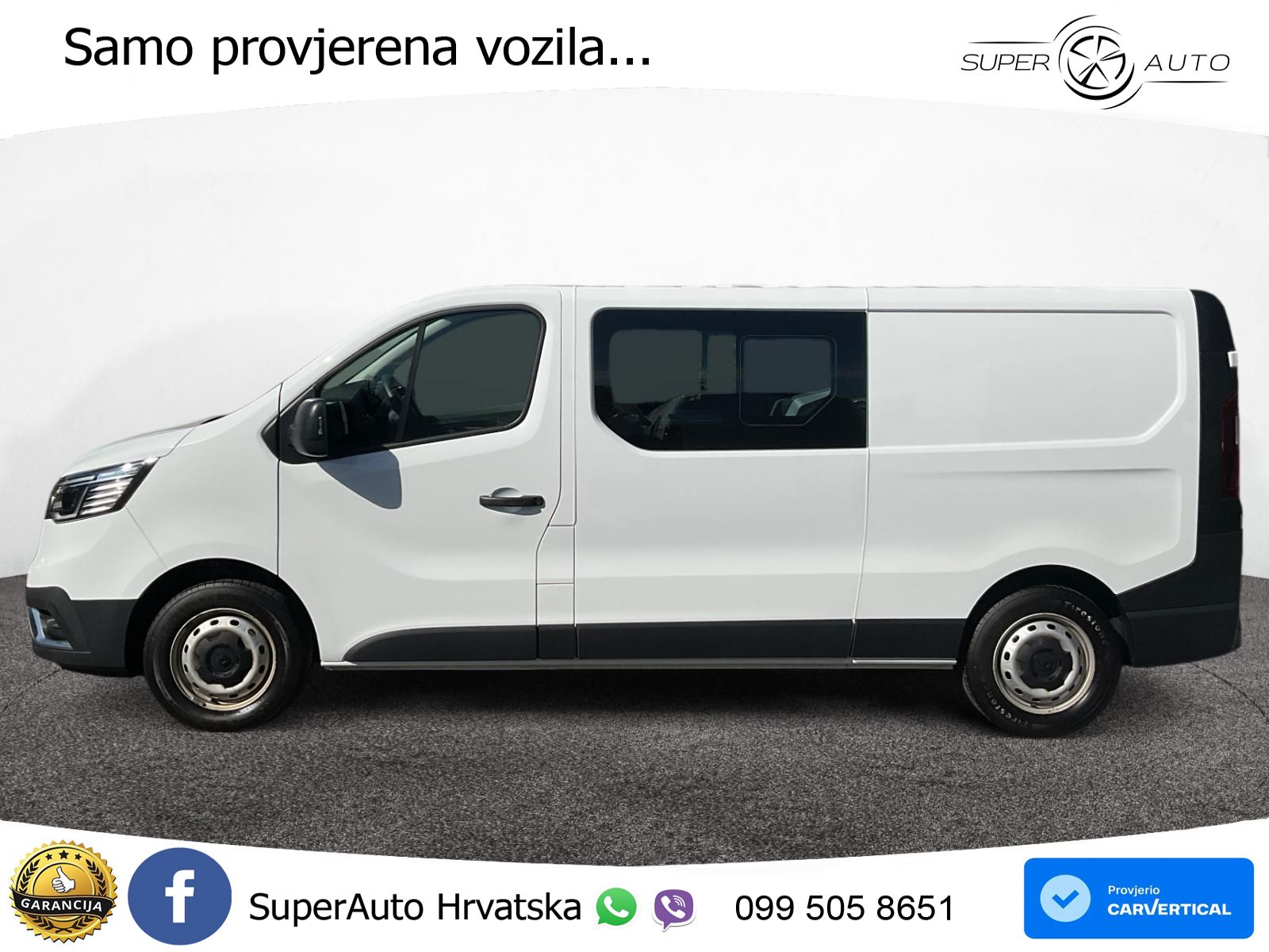 Renault Trafic Doppelkabine Komfort L2H1 2,0t Blue dCi 1 150 KS