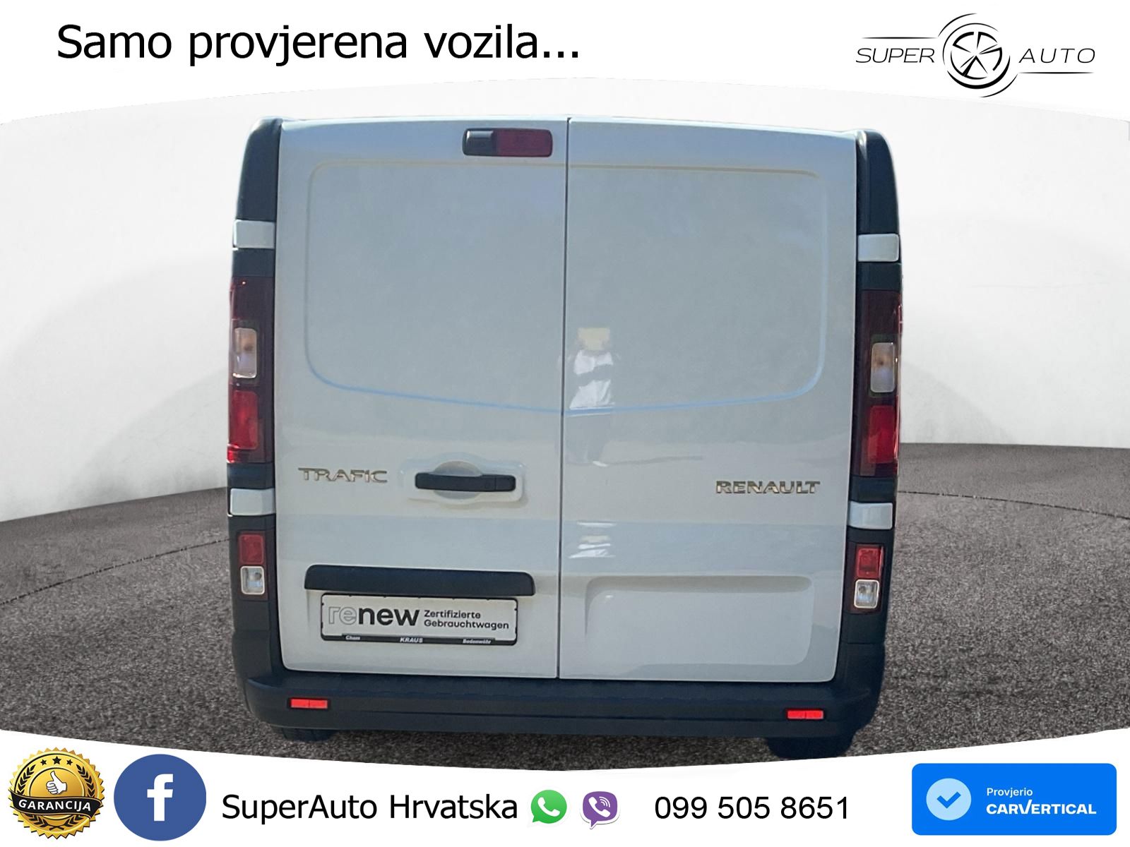 Renault Trafic Doppelkabine Komfort L2H1 2,0t Blue dCi 1 150 KS