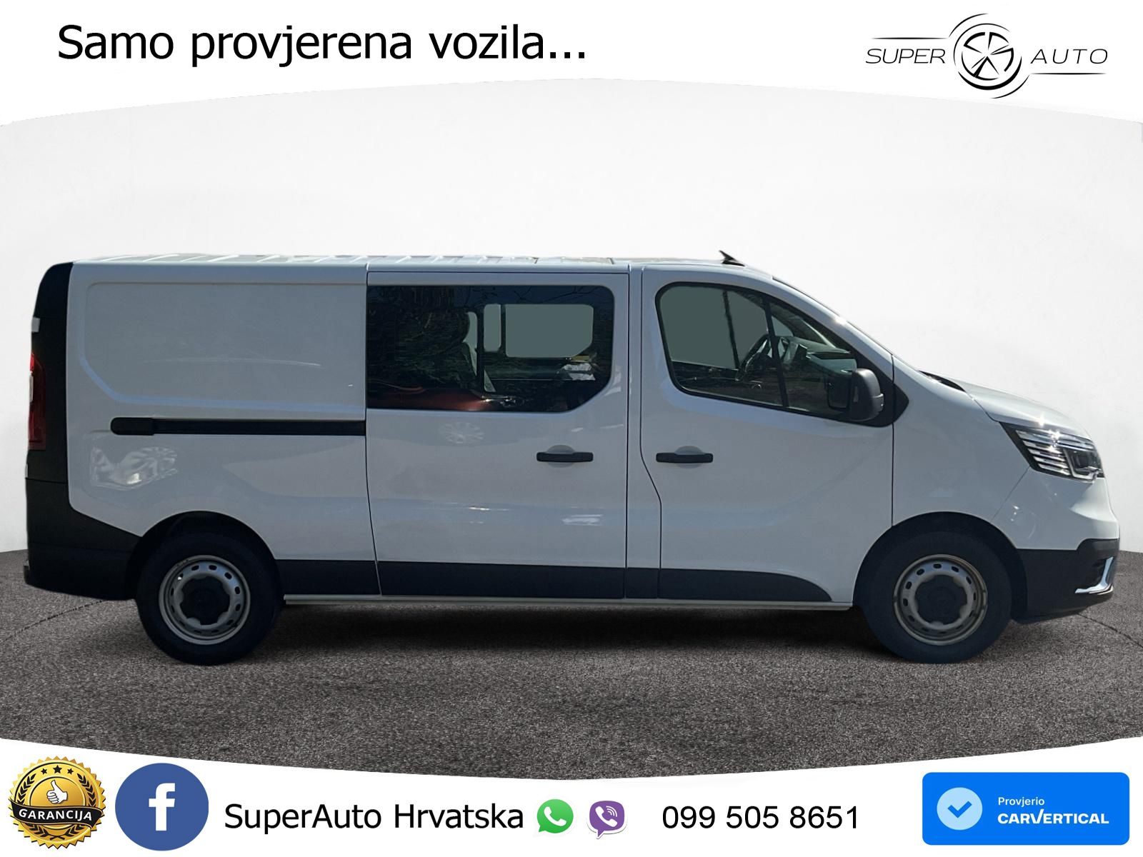 Renault Trafic Doppelkabine Komfort L2H1 2,0t Blue dCi 1 150 KS