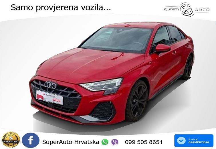 Audi A3 Limuzina 35 TFSI (150 KS) S tronic S line LED+GR SJED+ACC