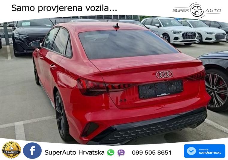 Audi A3 Limuzina 35 TFSI (150 KS) S tronic S line LED+GR SJED+ACC