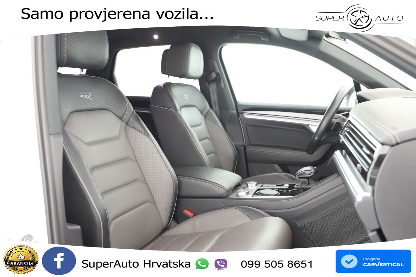 Volkswagen Touareg 3.0 V6 TDI (231 KS) 4MOTION Tiptronic R-Line ZRAČNI+ACC+4xGR SJED+KAM