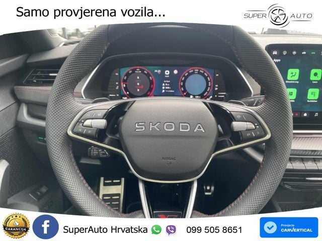 Škoda Octavia Combi RS 2.0 TSI (265 KS) DSG MATRIX+GR SJED+KAM