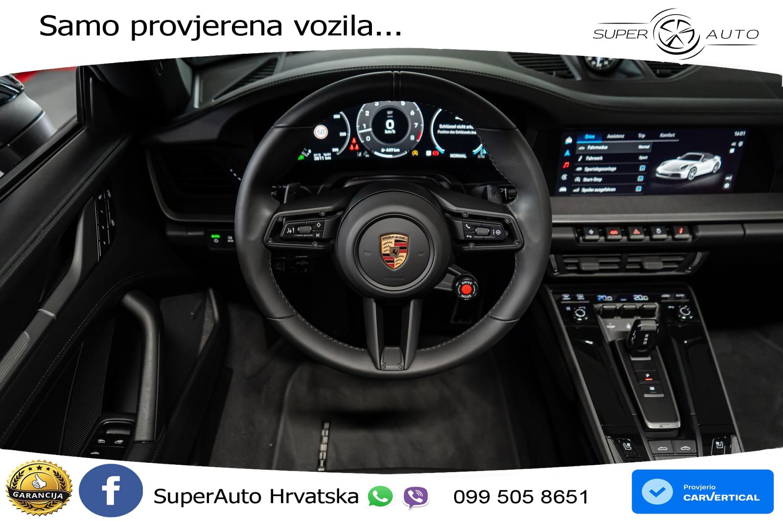 Porsche 911 Carrera 3.0 (394 KS) PDK LED+GR SJED+ACC