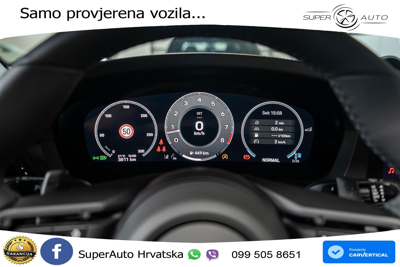 Porsche 911 Carrera 3.0 (394 KS) PDK LED+GR SJED+ACC