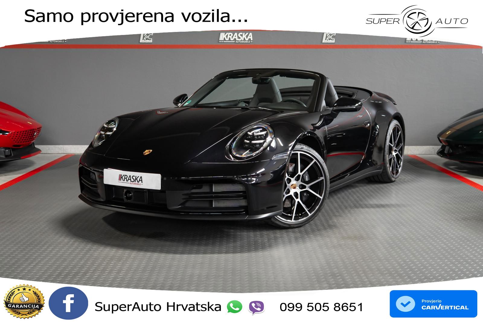Porsche 911 Carrera 3.0 (394 KS) PDK LED+GR SJED+ACC