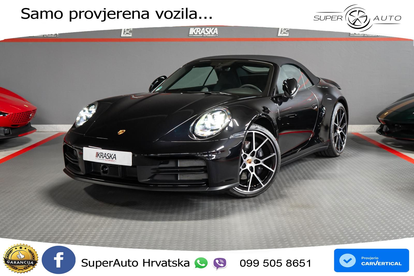 Porsche 911 Carrera 3.0 (394 KS) PDK LED+GR SJED+ACC