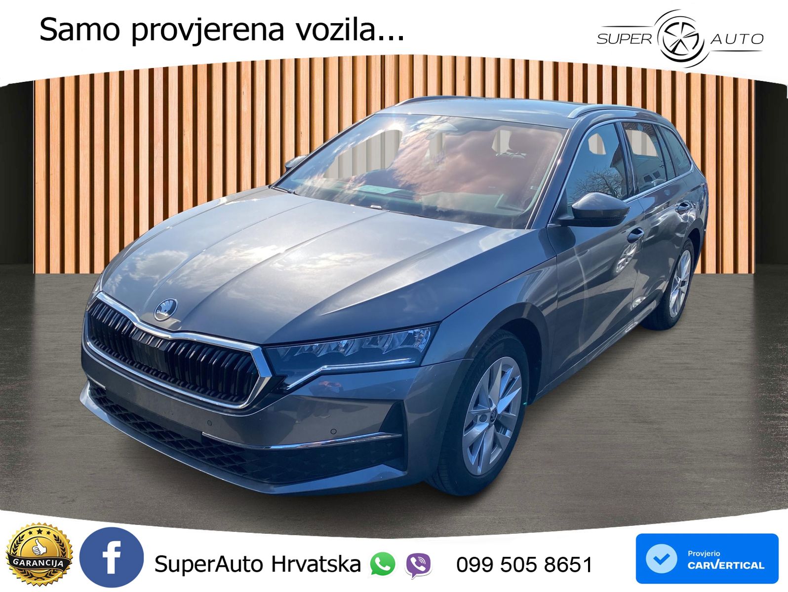 Škoda Octavia Combi 2.0 TDI (150 KS) DSG Selection LED+GR SJED+ACC