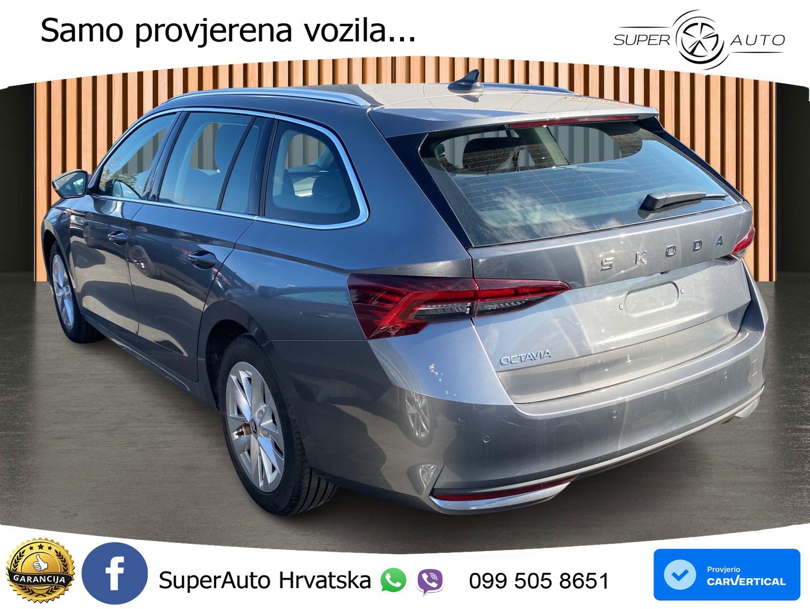 Škoda Octavia Combi 2.0 TDI (150 KS) DSG Selection LED+GR SJED+ACC