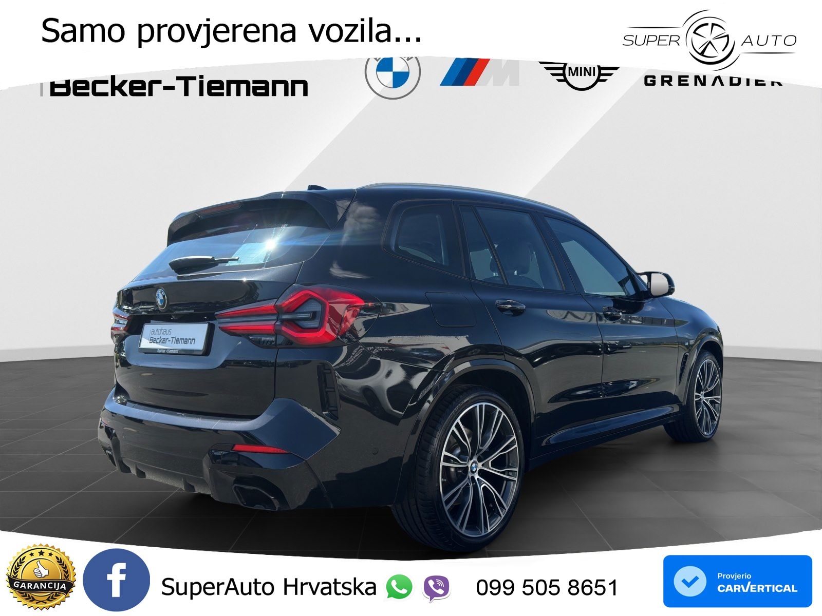 BMW X3 M40d xDrive Steptronic LED+GR SJED+ACC