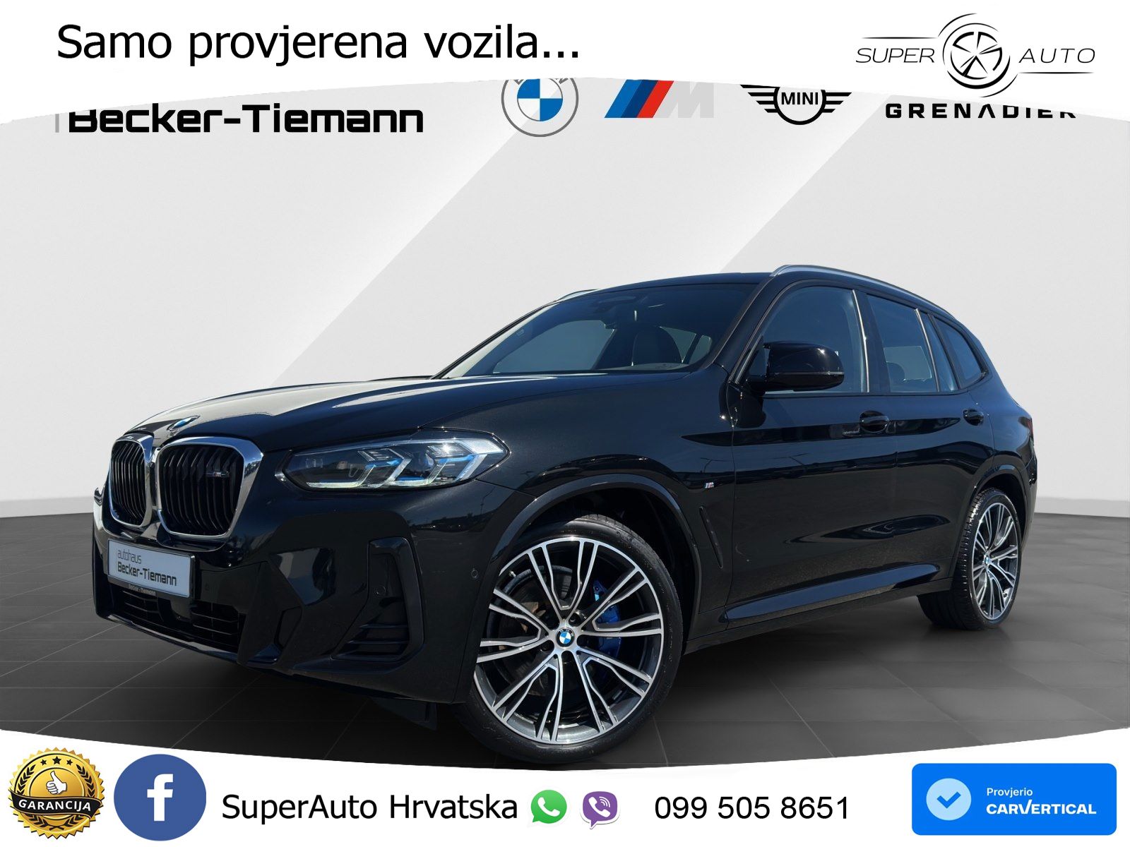 BMW X3 M40d xDrive Steptronic LED+GR SJED+ACC