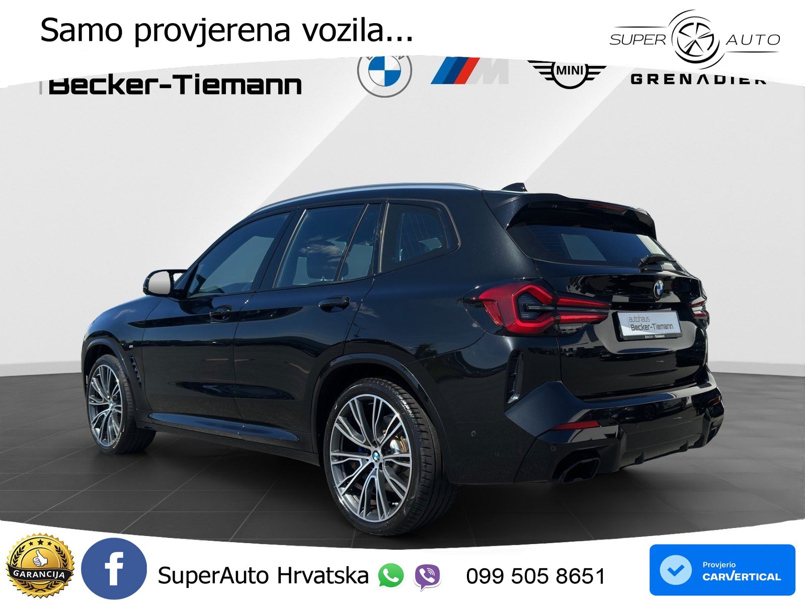 BMW X3 M40d xDrive Steptronic LED+GR SJED+ACC