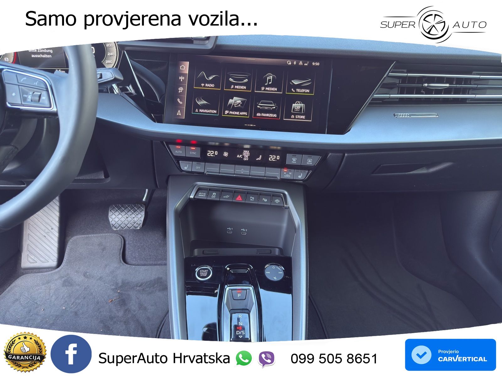 Audi A3 Sportback 40 TFSI e (204 KS) Plug-in Hybrid S tronic advanced LED+GR SJED+ACC