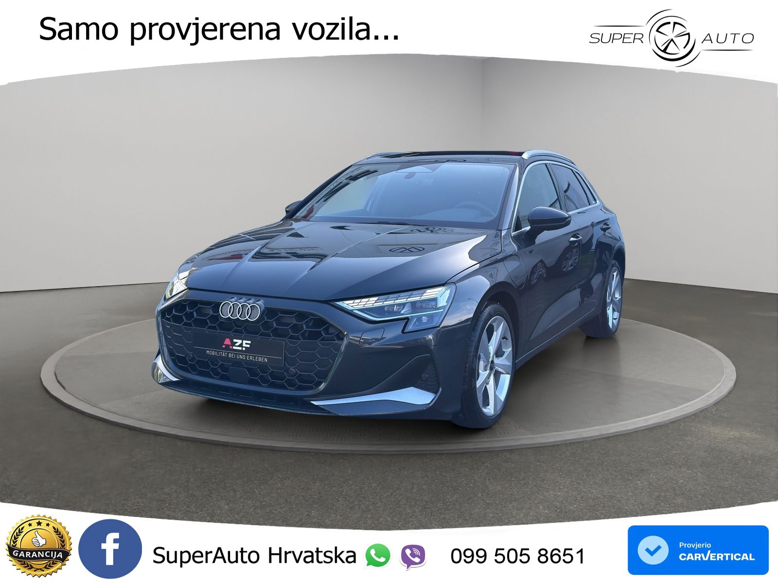 Audi A3 Sportback 40 TFSI e (204 KS) Plug-in Hybrid S tronic advanced LED+GR SJED+ACC