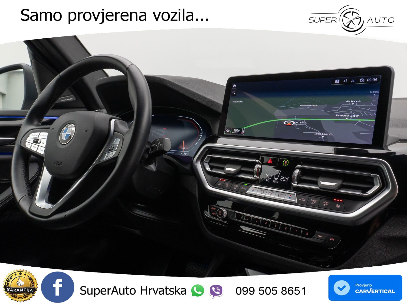 BMW X3 30d xDrive Steptronic LED+GR SJED+ACC