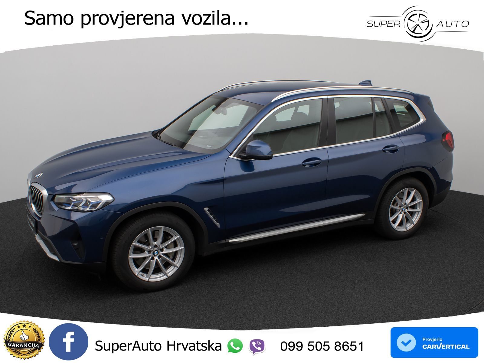 BMW X3 30d xDrive Steptronic LED+GR SJED+ACC