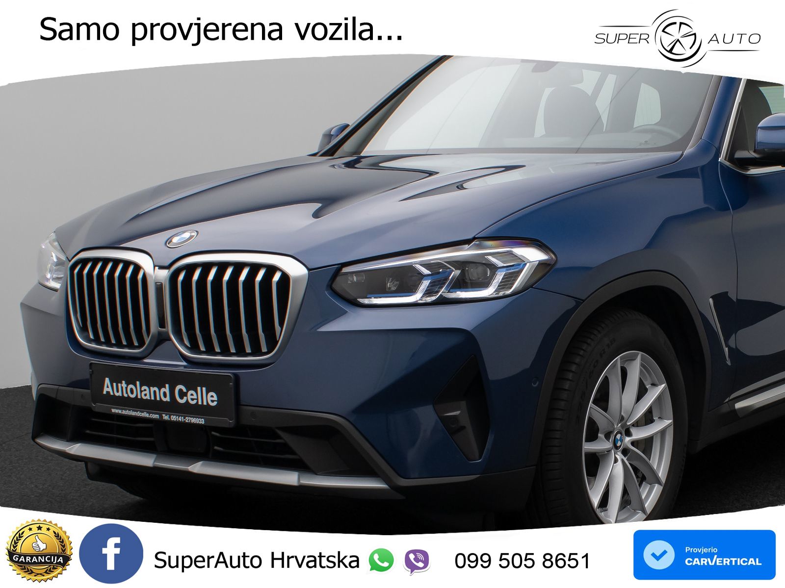 BMW X3 30d xDrive Steptronic LED+GR SJED+ACC