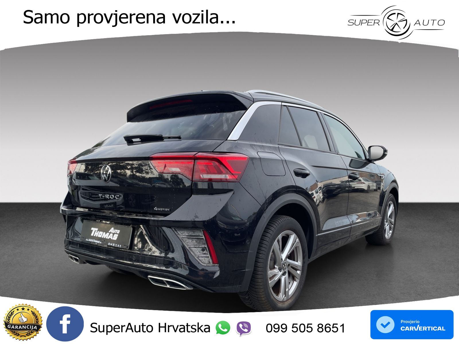 Volkswagen T-Roc I 2.0 TSI (190 KS) 4M DSG LED+GR SJED+ACC