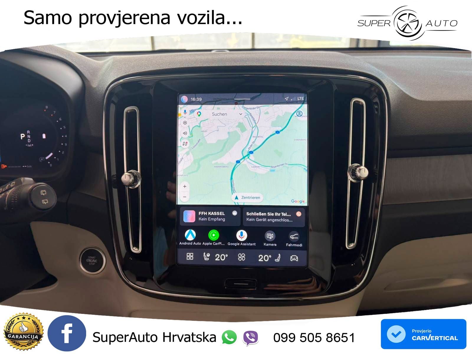 Volvo XC40 2.0 B3 163 KS Automatic LED+GR SJED+ACC