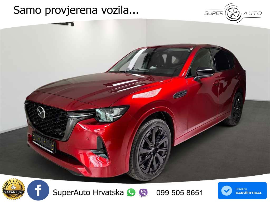 Mazda CX-60 3.3 e-Skyactiv D (254 KS) AWD Automatic ACC+HEAD+4xGR SJED+360+PANO