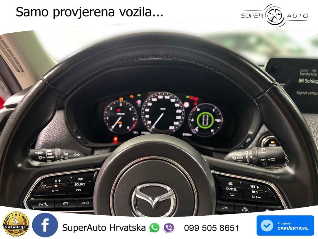 Mazda CX-60 3.3 e-Skyactiv D (254 KS) AWD Automatic ACC+HEAD+4xGR SJED+360+PANO