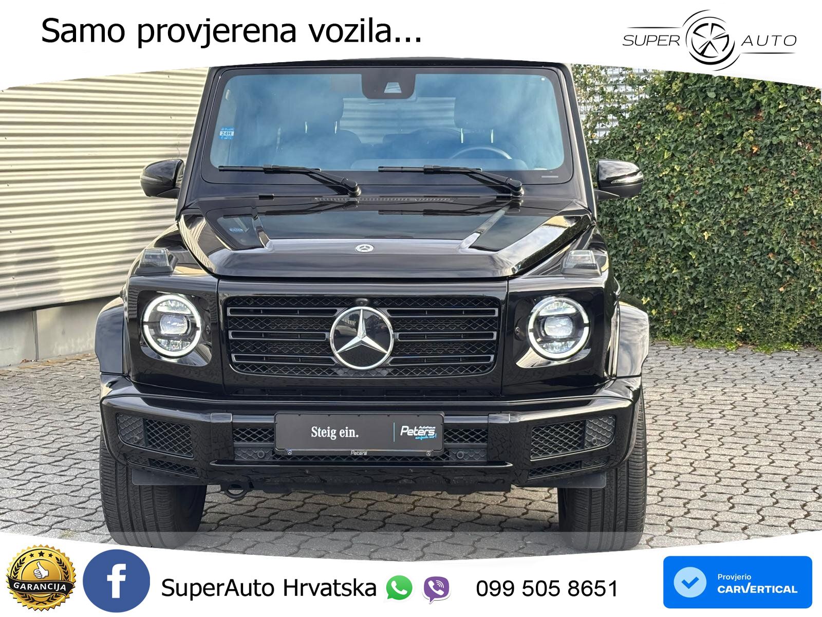 Mercedes G 500 Long V8 (422 KS) 4MATIC 9G-TRONIC AMG ZRAČNI+ACC+4xGR SJED+360