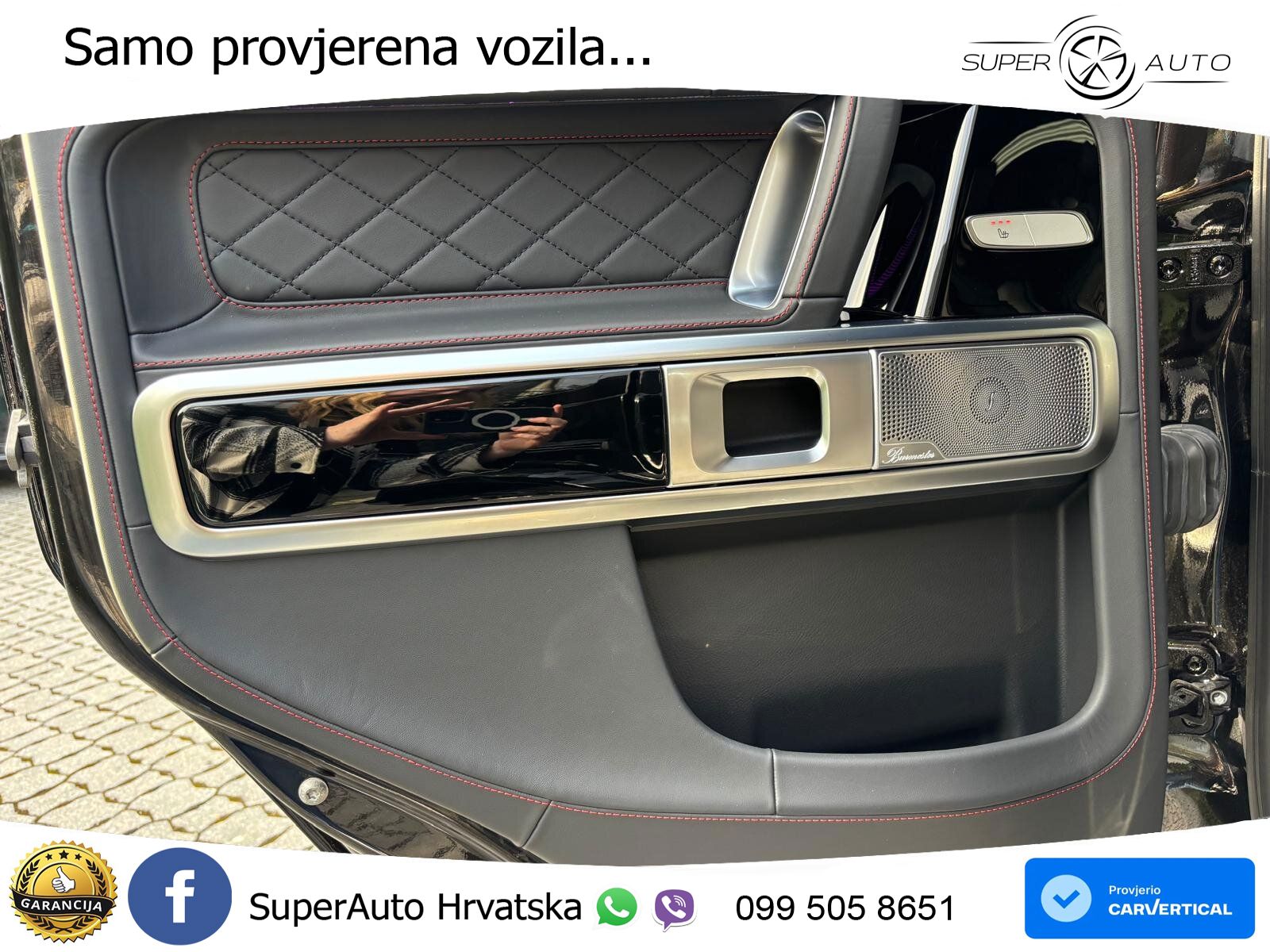 Mercedes G 500 Long V8 (422 KS) 4MATIC 9G-TRONIC AMG ZRAČNI+ACC+4xGR SJED+360