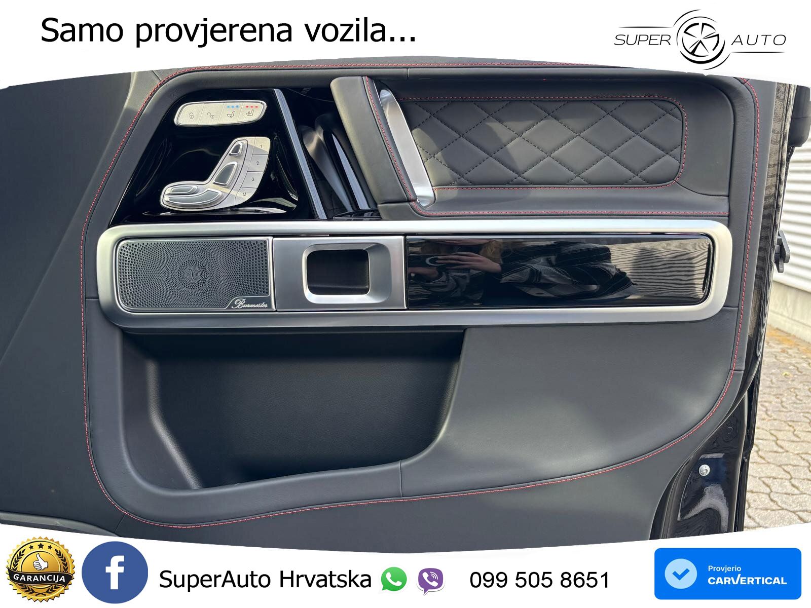 Mercedes G 500 Long V8 (422 KS) 4MATIC 9G-TRONIC AMG ZRAČNI+ACC+4xGR SJED+360