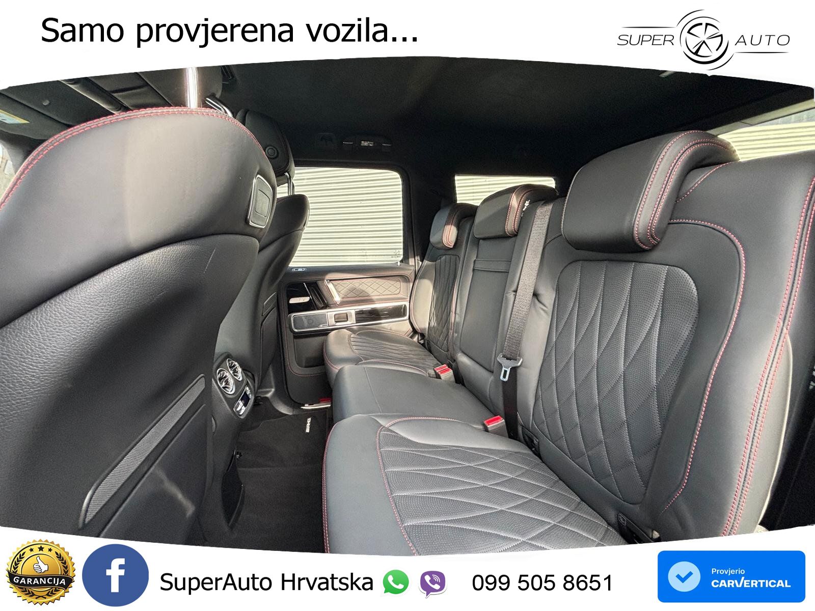 Mercedes G 500 Long V8 (422 KS) 4MATIC 9G-TRONIC AMG ZRAČNI+ACC+4xGR SJED+360