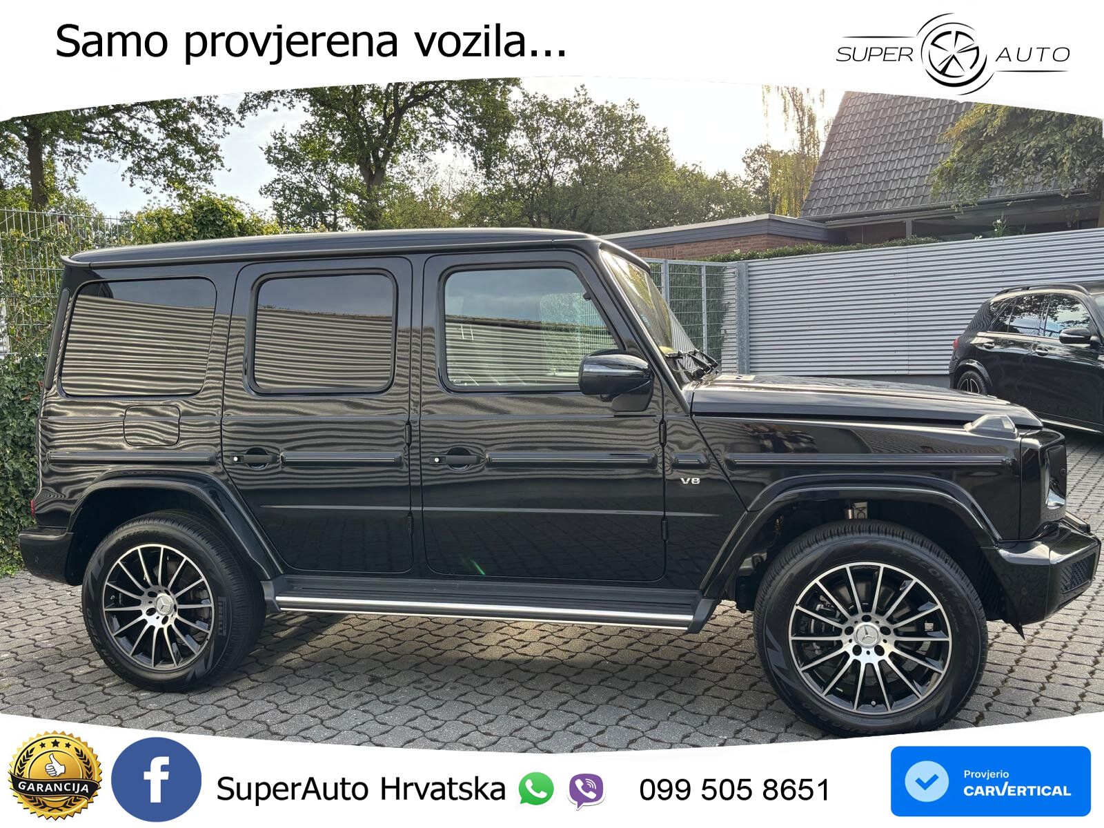 Mercedes G 500 Long V8 (422 KS) 4MATIC 9G-TRONIC AMG ZRAČNI+ACC+4xGR SJED+360