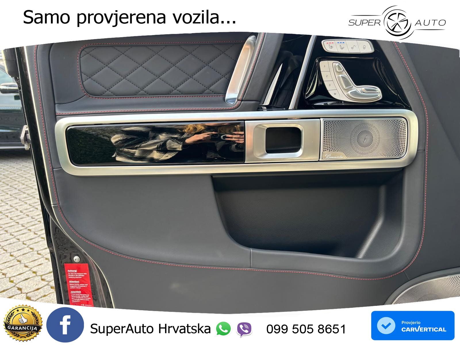 Mercedes G 500 Long V8 (422 KS) 4MATIC 9G-TRONIC AMG ZRAČNI+ACC+4xGR SJED+360