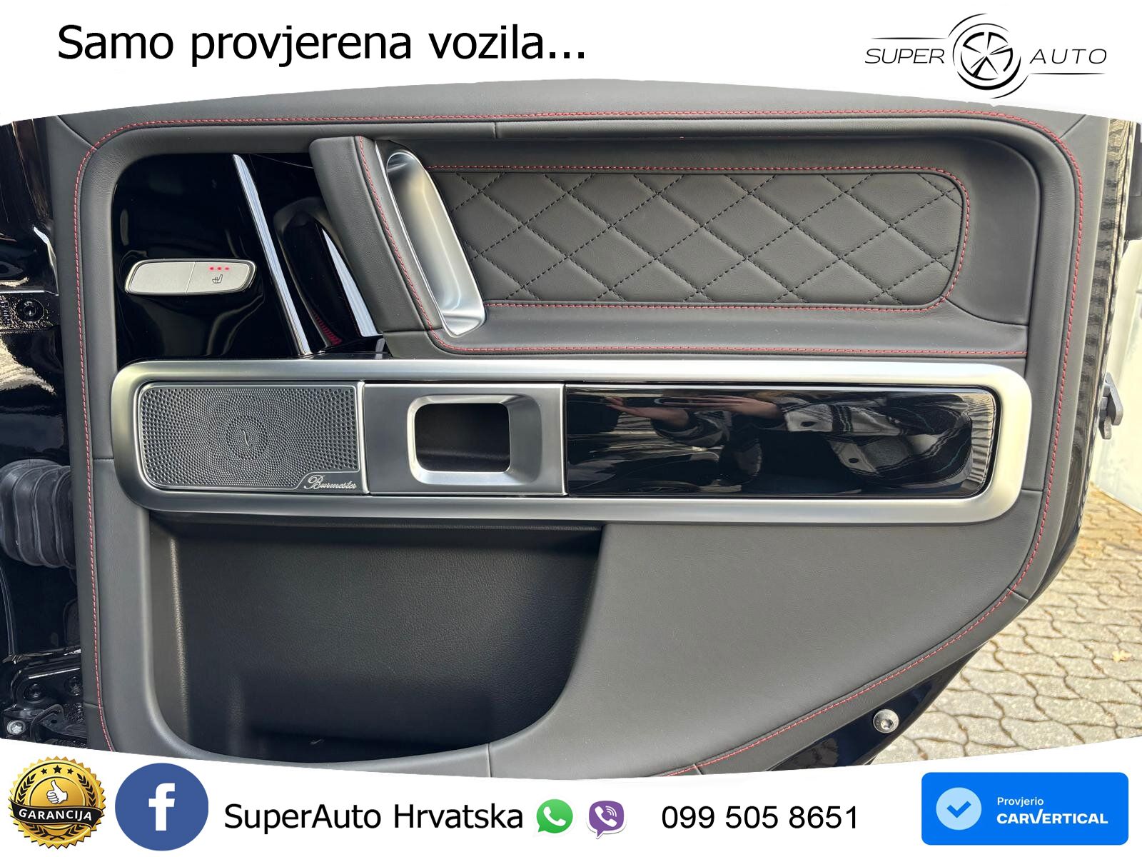 Mercedes G 500 Long V8 (422 KS) 4MATIC 9G-TRONIC AMG ZRAČNI+ACC+4xGR SJED+360